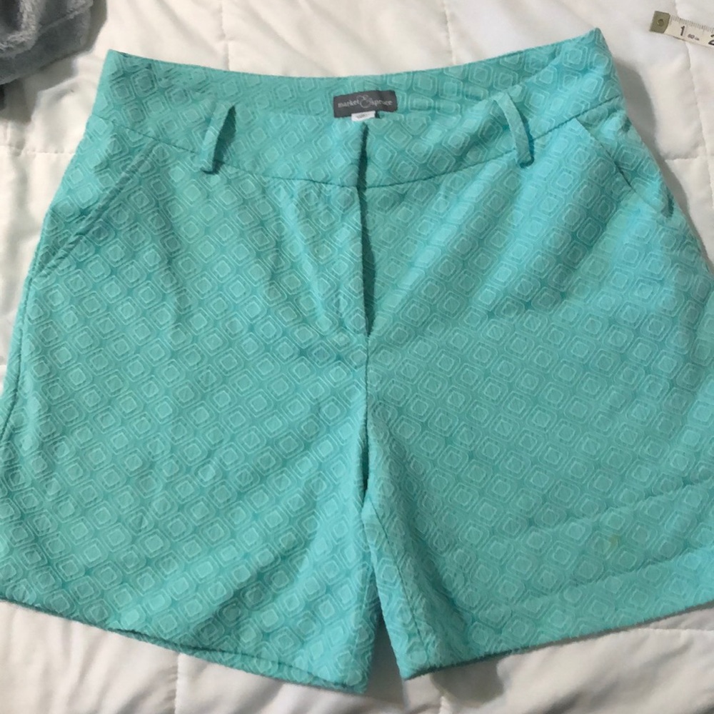 Cute turquoise shorts size M
